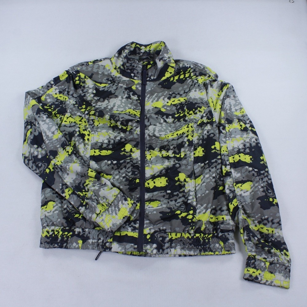 Calvin Klein Performance Camo Jacket Women's XL Full Zip Quick Dry
